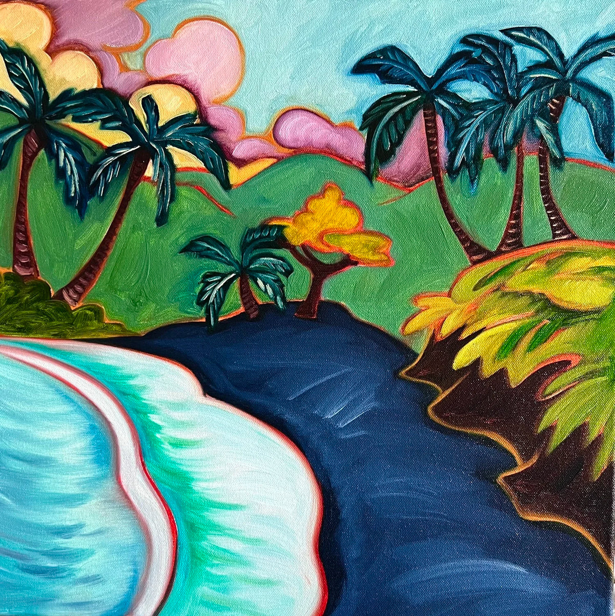 Black Sand Beach Hana Series