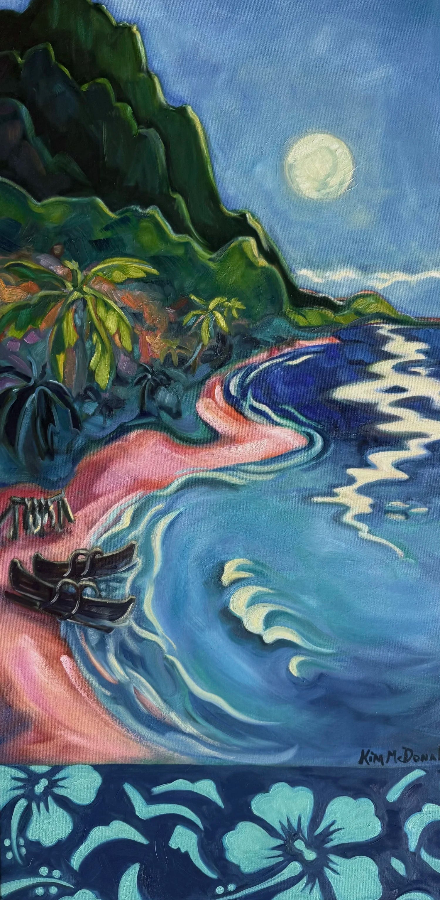 Fresh off the easel: 